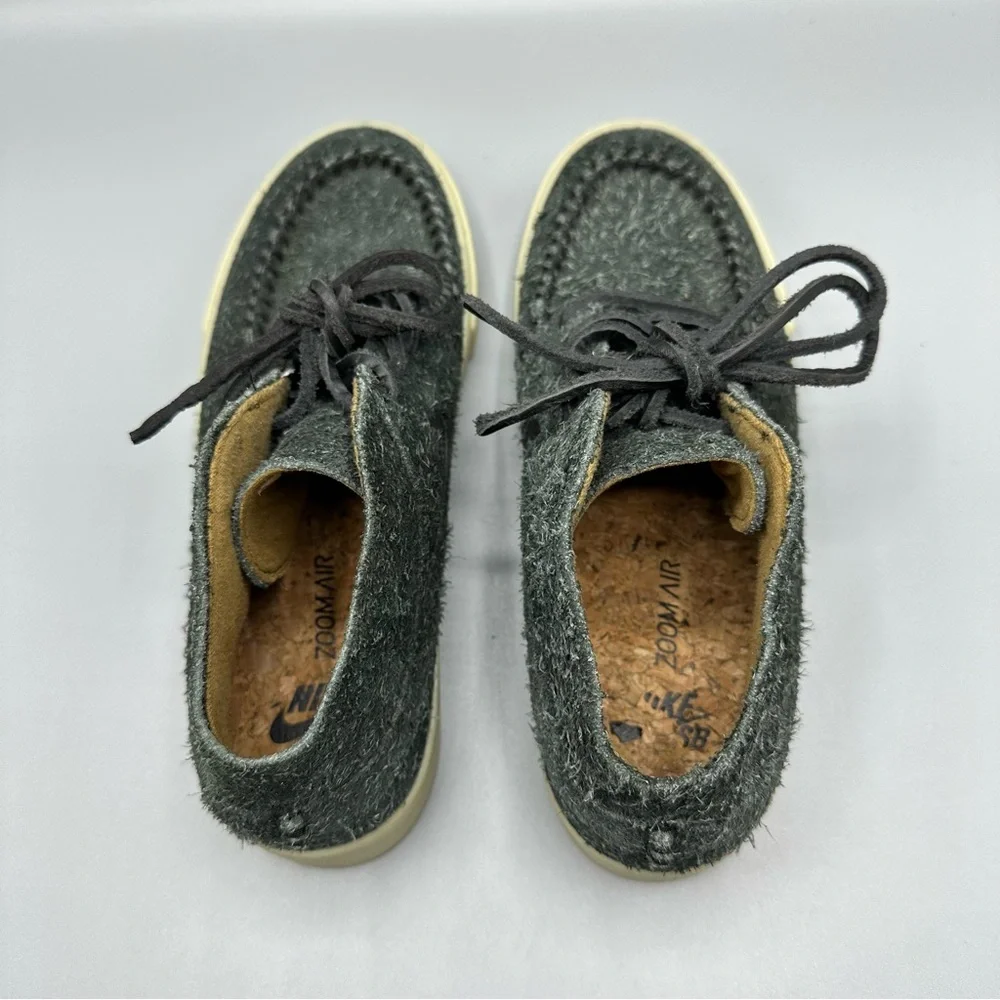Nike SB Zoom Janoski Crafted Mid AQ7460-001 Sneakers Skate Chukka 2018 Green 5.5